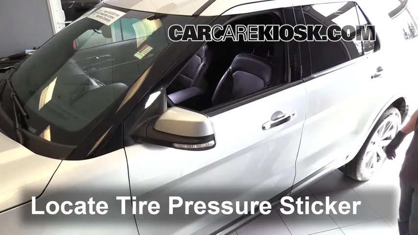 2016 Ford Explorer Limited 2.3L 4 Cyl. Turbo Tires & Wheels Check Tire Pressure